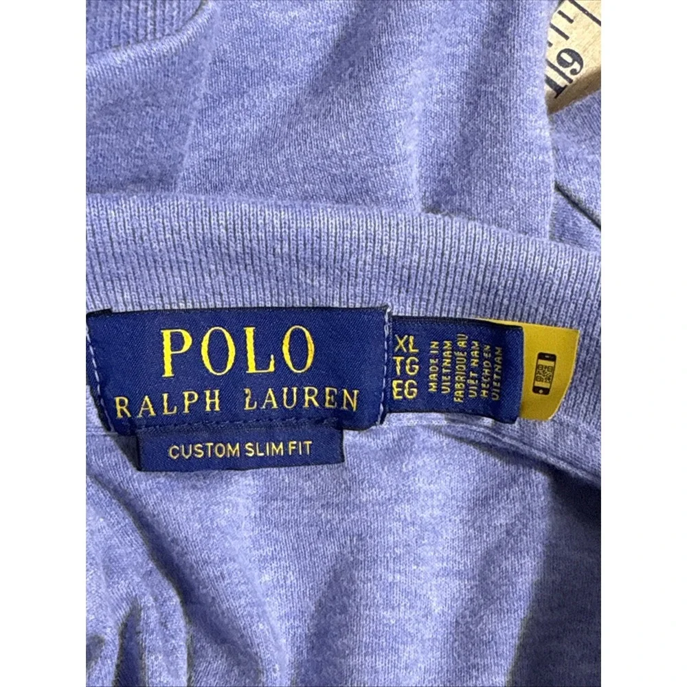 Polo Ralph Lauren Shirt Mens Size Extra Large Flesh‎ Pony CUSTOM SLIM FIT Preppy